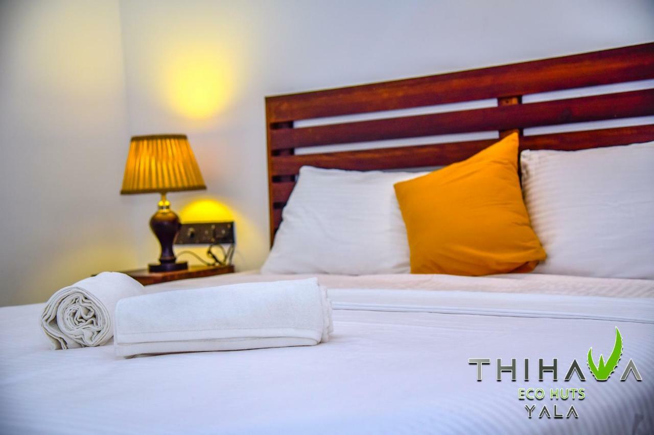 Thihawa Eco Huts Yala Bed and Breakfast Tissamaharama Buitenkant foto